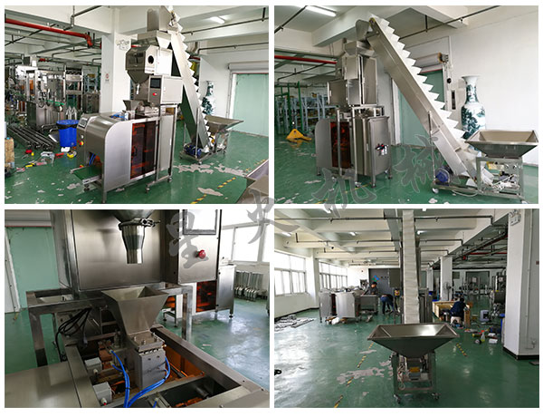 玉米粒全自動包裝生產線/自動化玉米粒包裝流水線