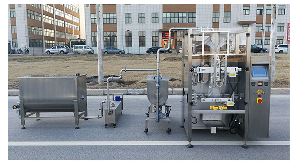 全自動(dòng)化豆瓣醬包裝流水線