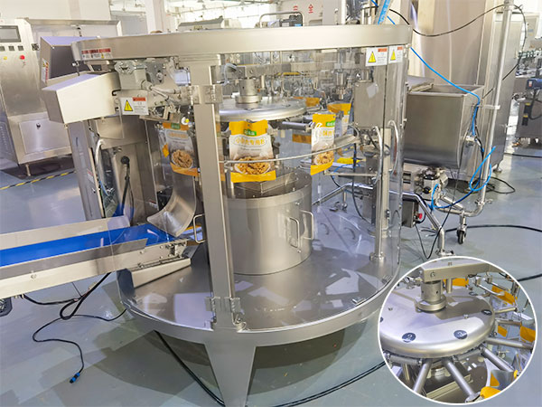 大顆粒醬料包裝生產線